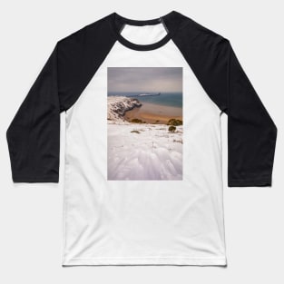 Worms Head, Rhossili Bay, Gower Baseball T-Shirt